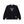 DISC MEDIA LOGO CREW SWEAT BLACK
