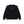 DISC MEDIA LOGO CREW SWEAT BLACK