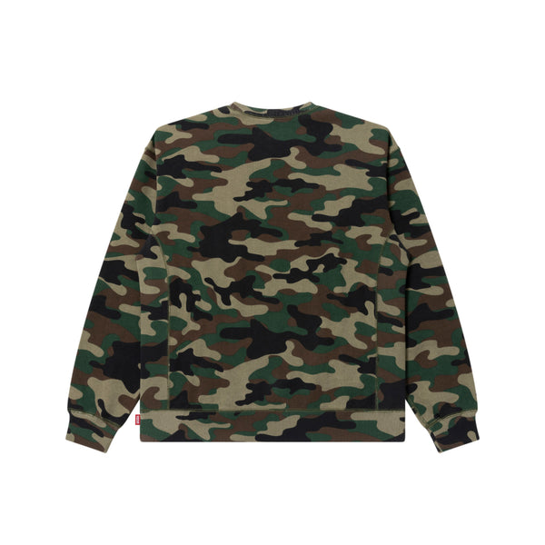 RHINESTONE OG BOY CREW SWEAT CAMO