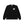 ROUGH HUSTLAZ LOGO CREW SWEAT BLACK