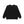 SMALL B EMBLEM RAGLAN CREW SWEAT BLACK