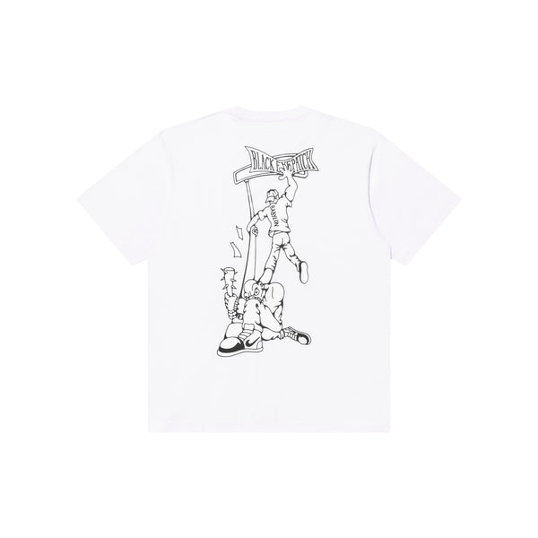 BABYLON SIGN SLAP TEE WHITE