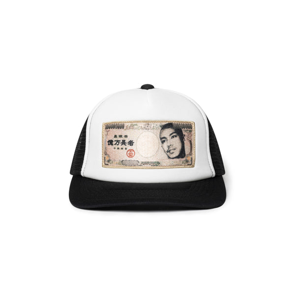 YUKI CHIBA "億万長者" MESH CAP BLACK