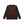 STENCIL LOGO L/S TEE DARK BROWN