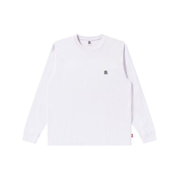 SMALL OG L/S TEE WHITE