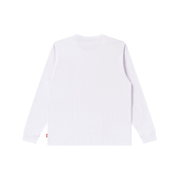 SMALL OG L/S TEE WHITE