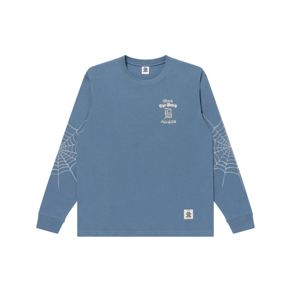 ALL CITY COBWEB L/S TEE DARK BLUE