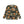 GUNSHOT STENCIL HENLEY NECK L/S THERMAL WOODLAND CAMO