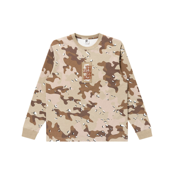 HWC LABEL L/S TEE DESERT CAMO