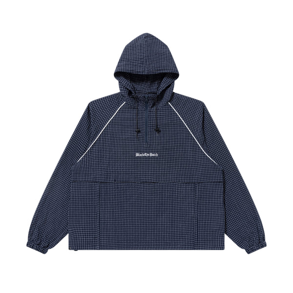 GRID PATTERENED OE LOGO ANORAK