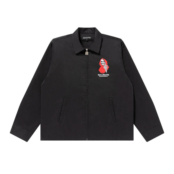 HAVE A NICE DAY DRIZZLER JACKET BLACK