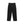 CROWN LOGO PAINTER PANTS BLACK