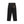 CROWN LOGO PAINTER PANTS BLACK