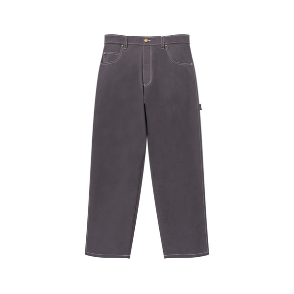 CROWN LOGO PAINTER PANTS GRAY