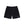 PAISLEY VELOUR SHORTS BLACK