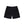 PAISLEY VELOUR SHORTS BLACK