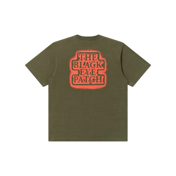 WORN SILHOUETTE TEE OLIVE