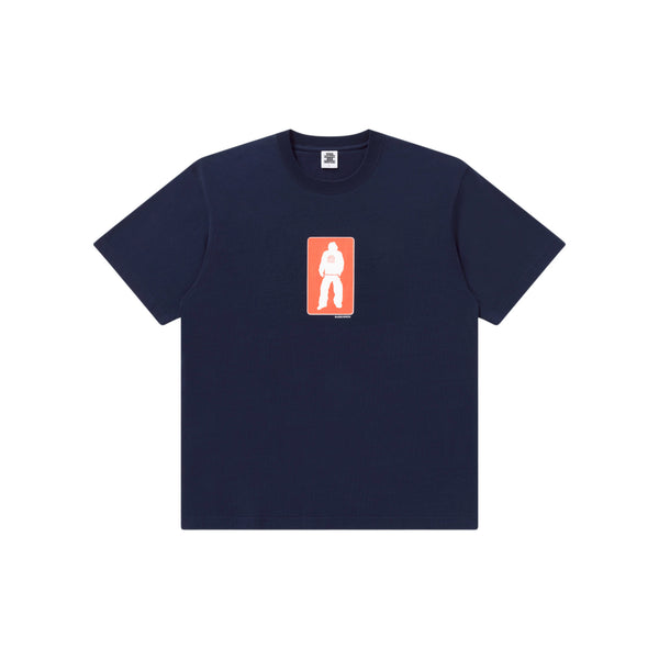 WORN SILHOUETTE TEE NAVY