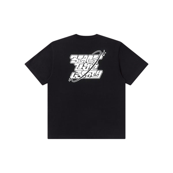 STRUCTURED CYBER LOGO TEE BLACK