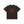TRAP METAL STITCHED LOGO TEE DARK BROWN