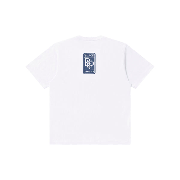 TUFF CITY ROLLER TEE WHITE