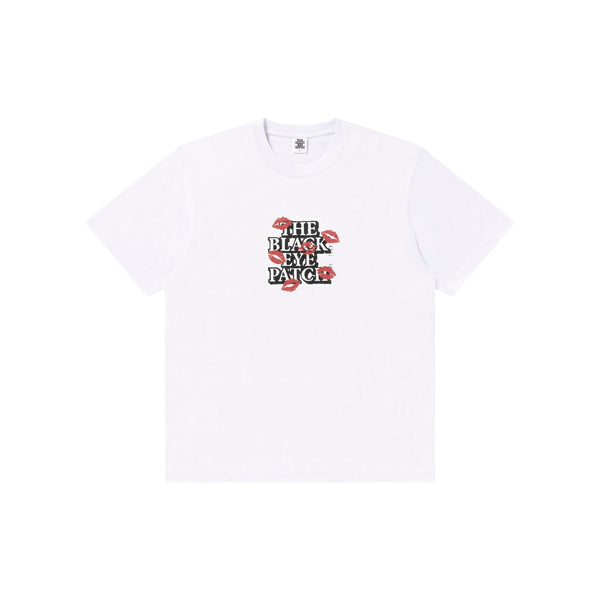 KISSES ON OG LABEL TEE WHITE