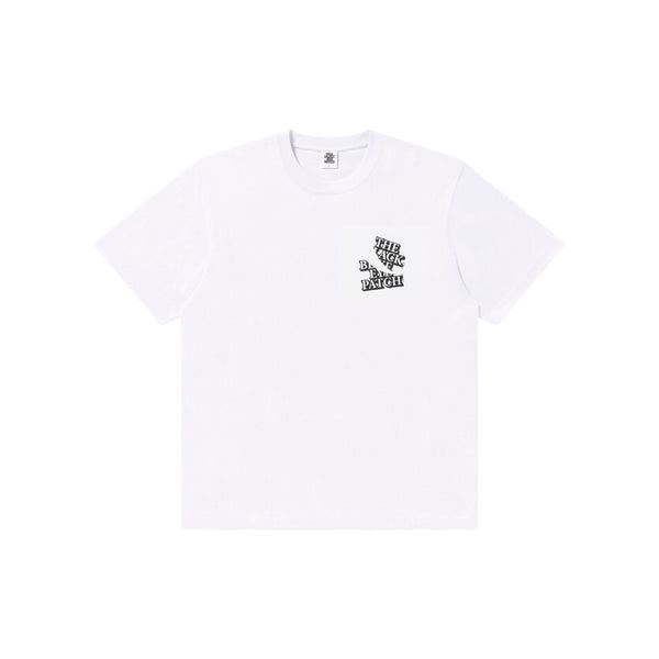 TORN OG LABEL TEE WHITE