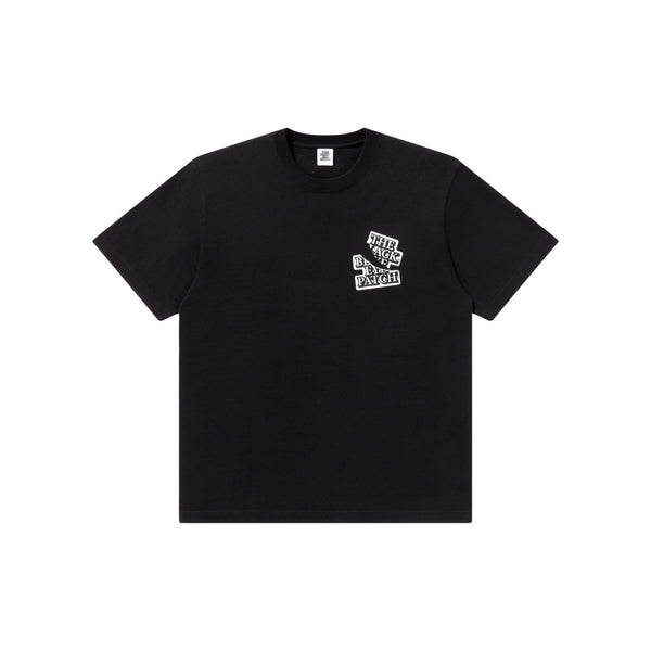 TORN OG LABEL TEE BLACK