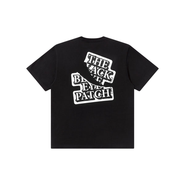 TORN OG LABEL TEE BLACK
