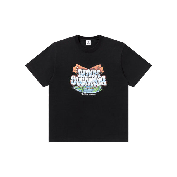 WORLD IS YOURS TEE BLACK
