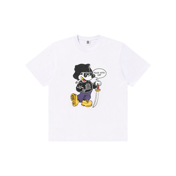 BOOTLEG RAT TEE WHITE