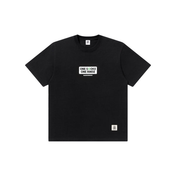 HUSTLERS MOUTHWASH TEE BLACK