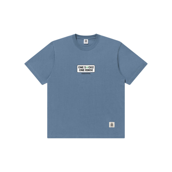 HUSTLERS MOUTHWASH TEE DARK BLUE