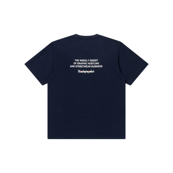 TOP CHART LOGO TEE NAVY