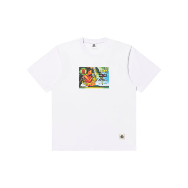 DANCEHALL RADIO TEE WHITE