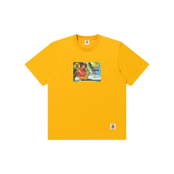 DANCEHALL RADIO TEE MUSTARD