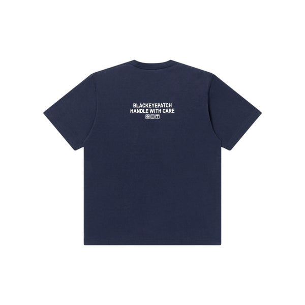 HEAVY WEIGHT HWC POCKET TEE NAVY