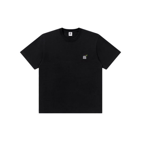 SMALL OG BIG LEAF TEE BLACK