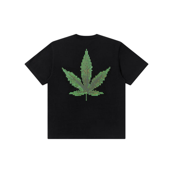 SMALL OG BIG LEAF TEE BLACK