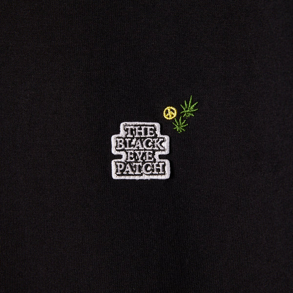 SMALL OG BIG LEAF TEE BLACK
