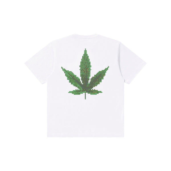 SMALL OG BIG LEAF TEE WHITE