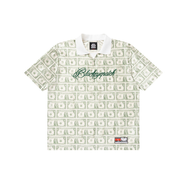 DOLLAR BILL PATTERNED S/S GAMESHIRT