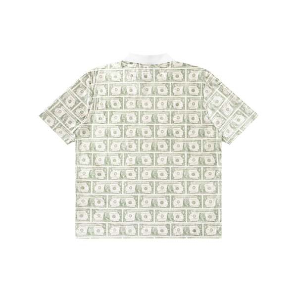 DOLLAR BILL PATTERNED S/S GAMESHIRT