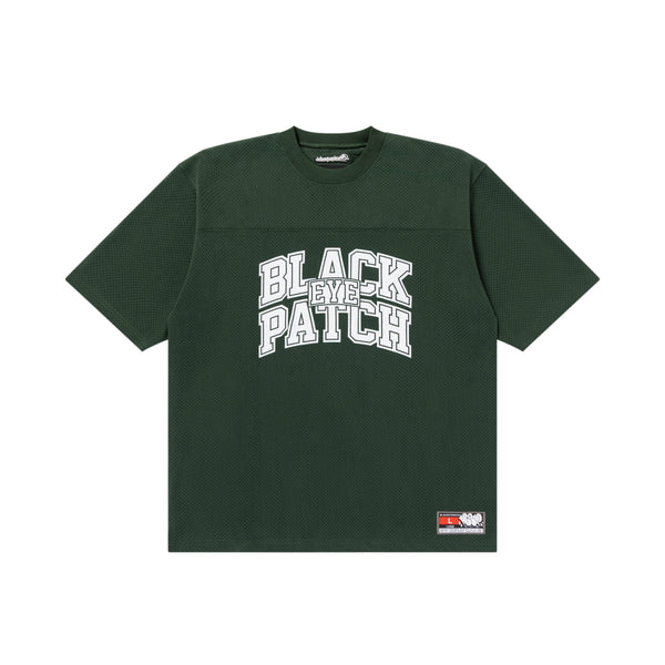 BLOCK COLLEGE CREWNECK HOCKEY SHIRT GREEN
