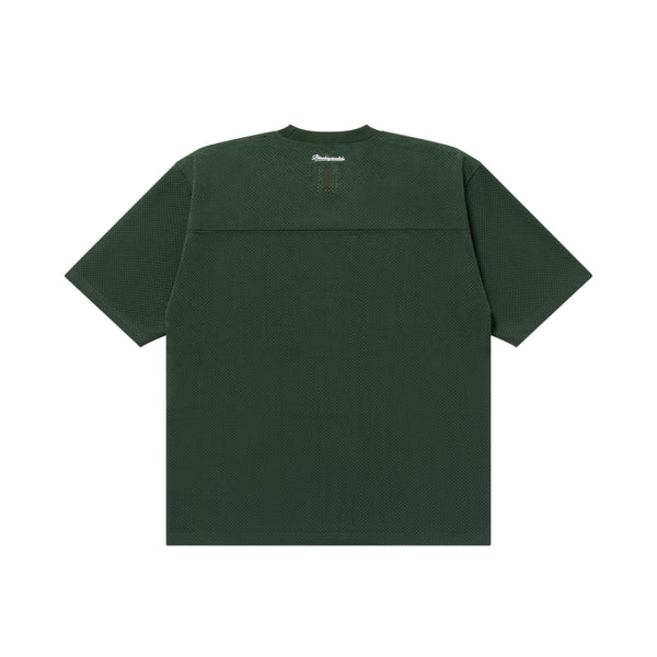 BLOCK COLLEGE CREWNECK HOCKEY SHIRT GREEN
