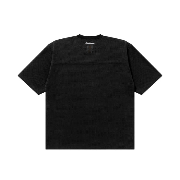 BLOCK COLLEGE CREWNECK HOCKEY SHIRT BLACK