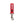 HWC LEATHER HOOP KEYCHAIN RED