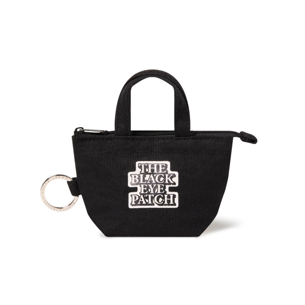 OG LABEL TOTE KEYCHAIN BLACK