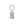 JESUS PLATE KEYCHAIN SILVER