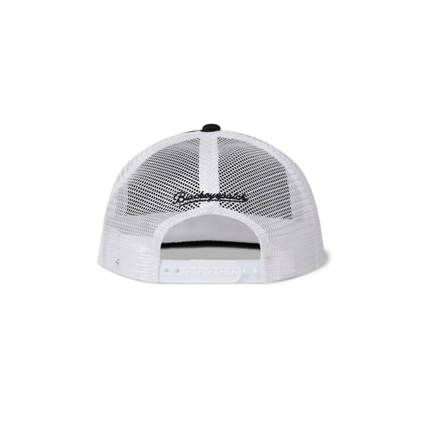 3 LETTER OE MESH CAP BLACK